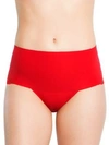 Spanx Undie-tectable Lace Hi-hipster Panty In Rouge Red