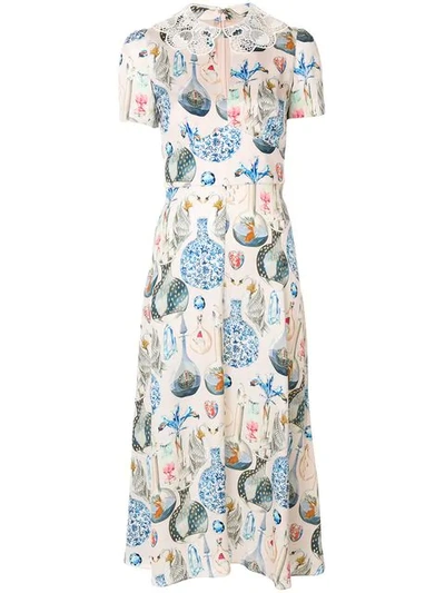 Temperley London Love Potion Dress In Pink
