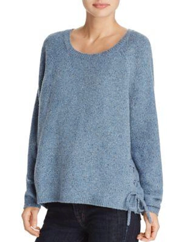 Soft Joie Weslyn Donegal Lace-up Sweater - 100% Exclusive In Light Dynasty Blue