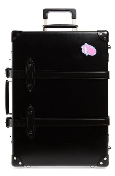 Globe-trotter The Rolling Stones 21-inch Hardshell Trolley Case - Black In Black/ Black