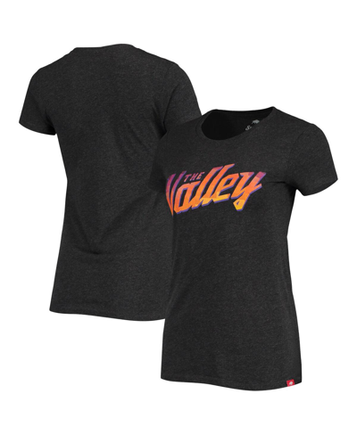 Sportiqe Women's  Black Phoenix Suns The Valley City Edition T-shirt