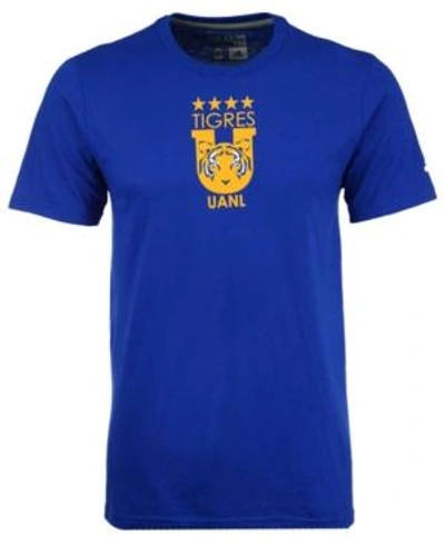 Adidas Originals Adidas Men's Tigres Uanl Crest T-shirt In Blue