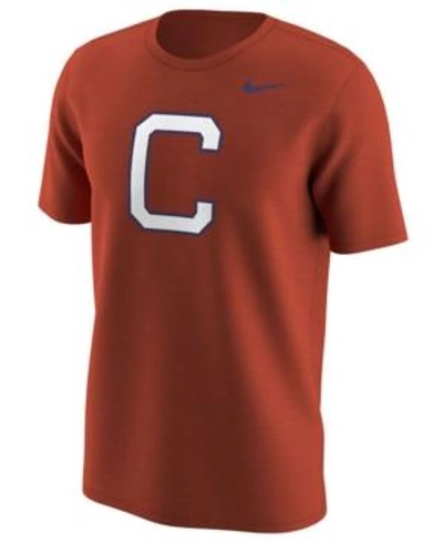 Nike Men's Clemson Tigers Alternate Logo T-shirt In Orange