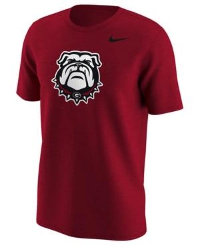 Nike Men's Georgia Bulldogs Alternate Logo T-shirt In Red