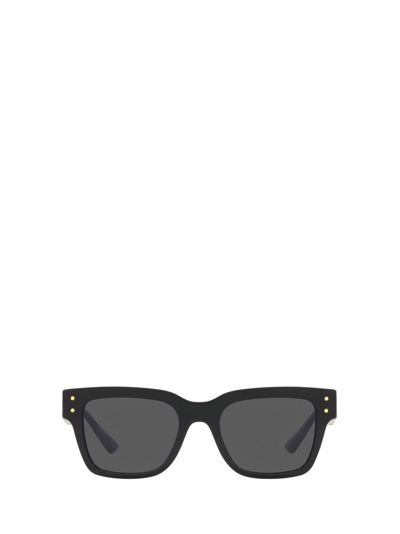 Versace La Greca Sunglasses  Additional Fit In Black