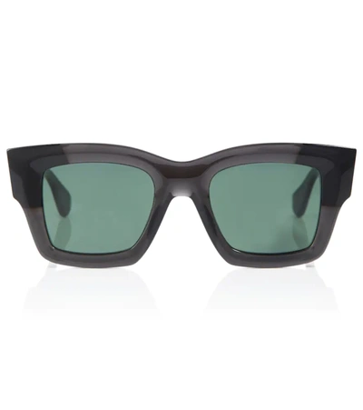Jacquemus Les Lunettes Square-frame Sunglasses In Multi-black