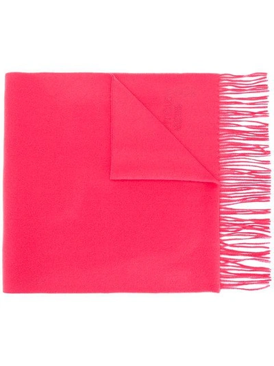 Moschino Fringed Scarf