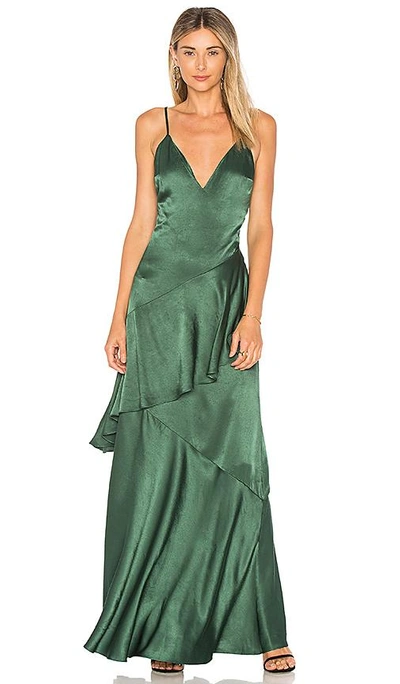 Lovers & Friends Coralie Dress In Emerald