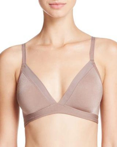 Wacoal Classic Reinvention Soft Cup Wireless Bra In Deep Taupe