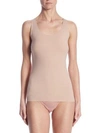 Wolford Pure Tank Top In Almond