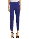 Akris Punto 1400 Techno Cotton Franca Pants In Purple