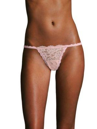 Hanky Panky Sophia Stretch-corded Lace Briefs In Black