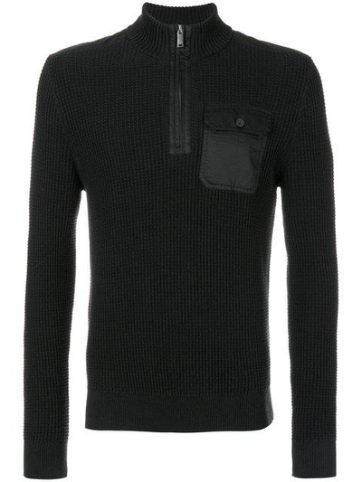 Michael Kors Zipped Collar Sweater