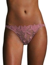 Fleur Du Mal Lily Lace Cheeky Brief In Mocha