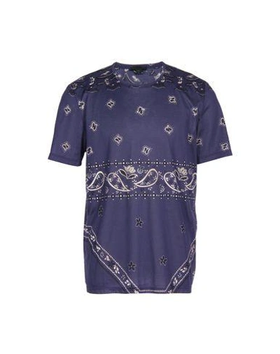 Burberry T-shirt In Purple