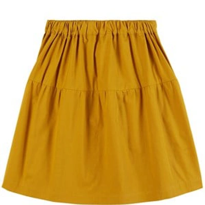 Marques' Almeida Kids' Skirt Ochre In Yellow
