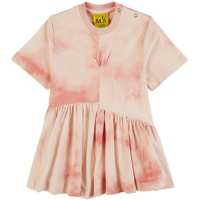 Marques' Almeida Kids' Tie Dye Jersey Dress Pink