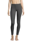 Hanro Balance Mid-rise Stretch-jersey Leggings In Shale Melange