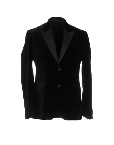 Versace Blazer In Black