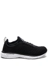 Apl Athletic Propulsion Labs Women's Phantom Techloom Knit Lace Up Sneakers In Black