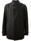 Herno Buttoned Windbreaker Jacket - Black