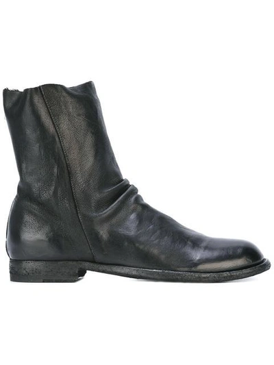 Officine Creative Cordet Zip Ankle Boots