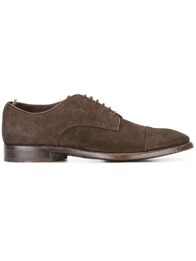 Officine Creative Classic Oxford Shoes In Brown