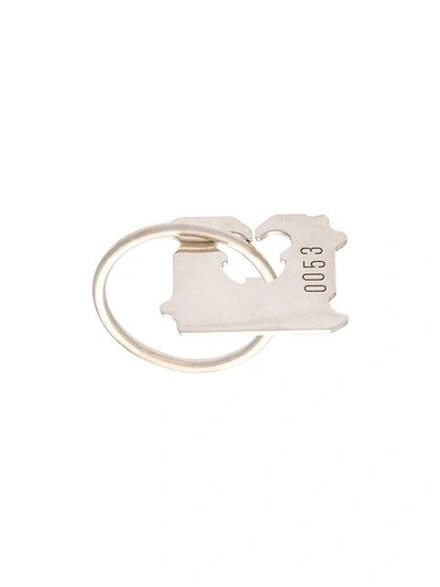 Lauren Klassen Bread Clip Ring - Metallic