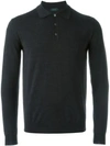 Zanone Classic Collar Jumper In Grey