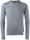 Zanone Crew Neck Jumper - Grey