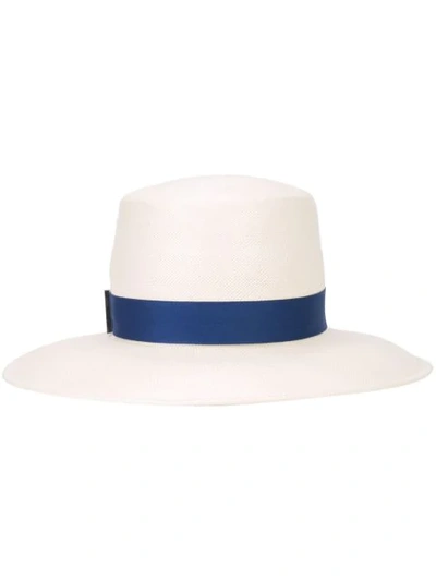 Gigi Burris Millinery Fedora Hat In Neutrals