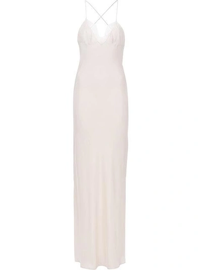 Ryan Roche Slip Dress - Neutrals