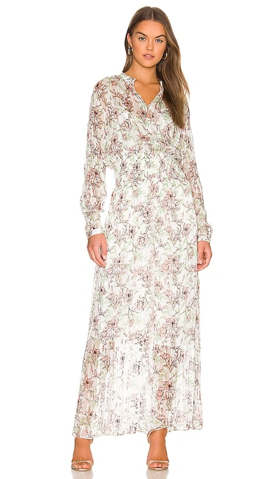 Rag & Bone Calista Floral Maxi Dress In White