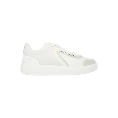 Balmain Sneakers In White Suede And Leather | ModeSens