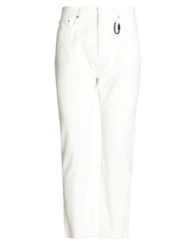 N°21 N ° 21 Jeans In Denim With Logo In White