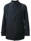 Herno 'laminar' Trench Coat In 9290 Navy Blue