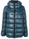 Herno Padded Hooded Jacket - Blue