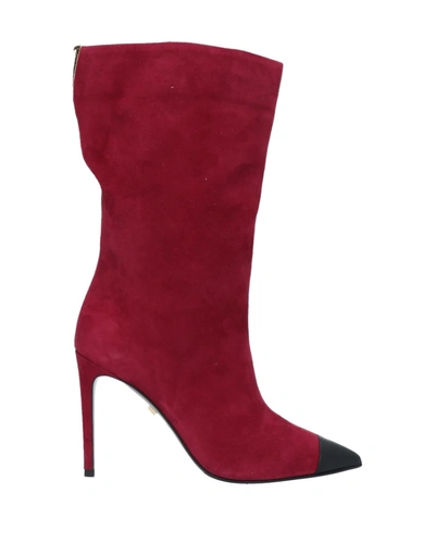 Greymer Ankle Boots In Garnet