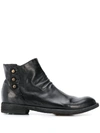 Officine Creative Giselle Ankle Boots In Black