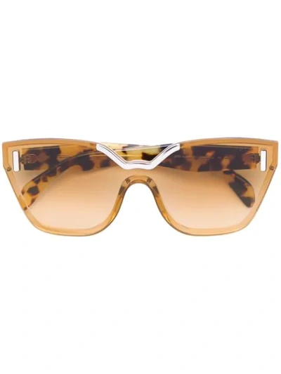 Prada Cat-eye Sunglasses In Brown