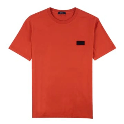 Herno Cotton T-shirt In Red