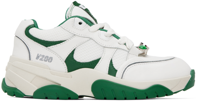 Axel Arigato Catfish Lo Crystal-embellished Sneakers In Green