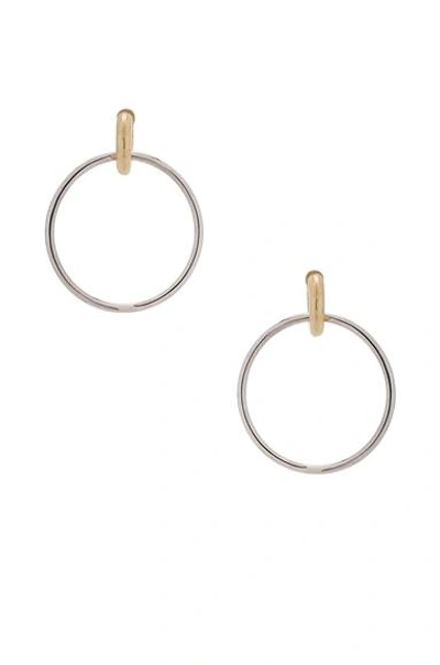 Spinelli Kilcollin Casseus Hoop Earrings In Sterling Silver