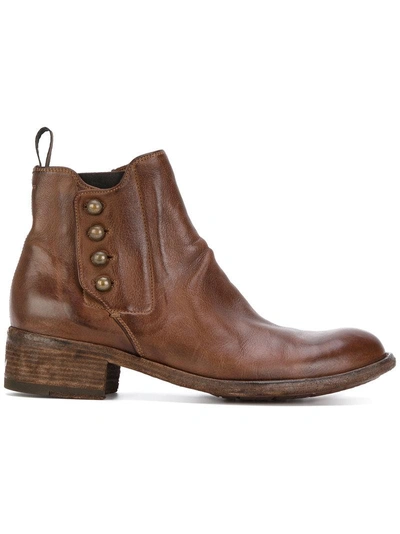 Officine Creative Lison Boots In Brown