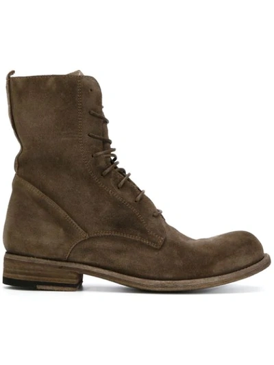 Officine Creative Hubble Boots In Neutrals