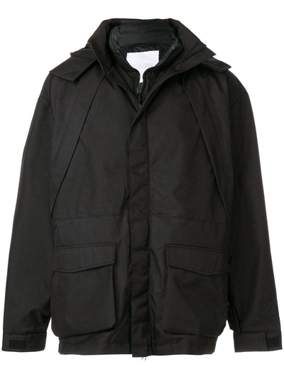 Napa By Martine Rose Black Rainforest Common Coat | ModeSens Napa By Martine Rose Black Rainforest Common Coat | ModeSens