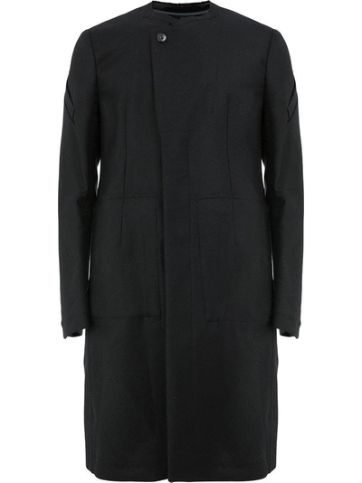 Takahiromiyashita The Soloist Button Up Coat In Black