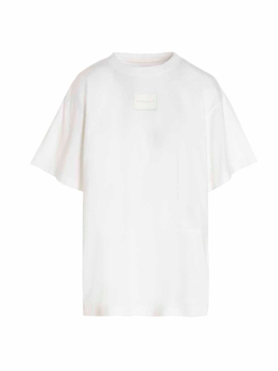 Mm6 Maison Margiela Logo-patch Cotton T-shirt In White