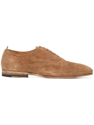Officine Creative 'softy Sigaro' Shoes In Brown