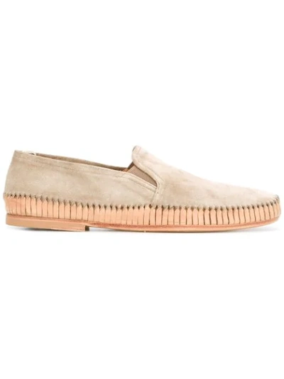 Officine Creative Maurice Loafers In Neutrals